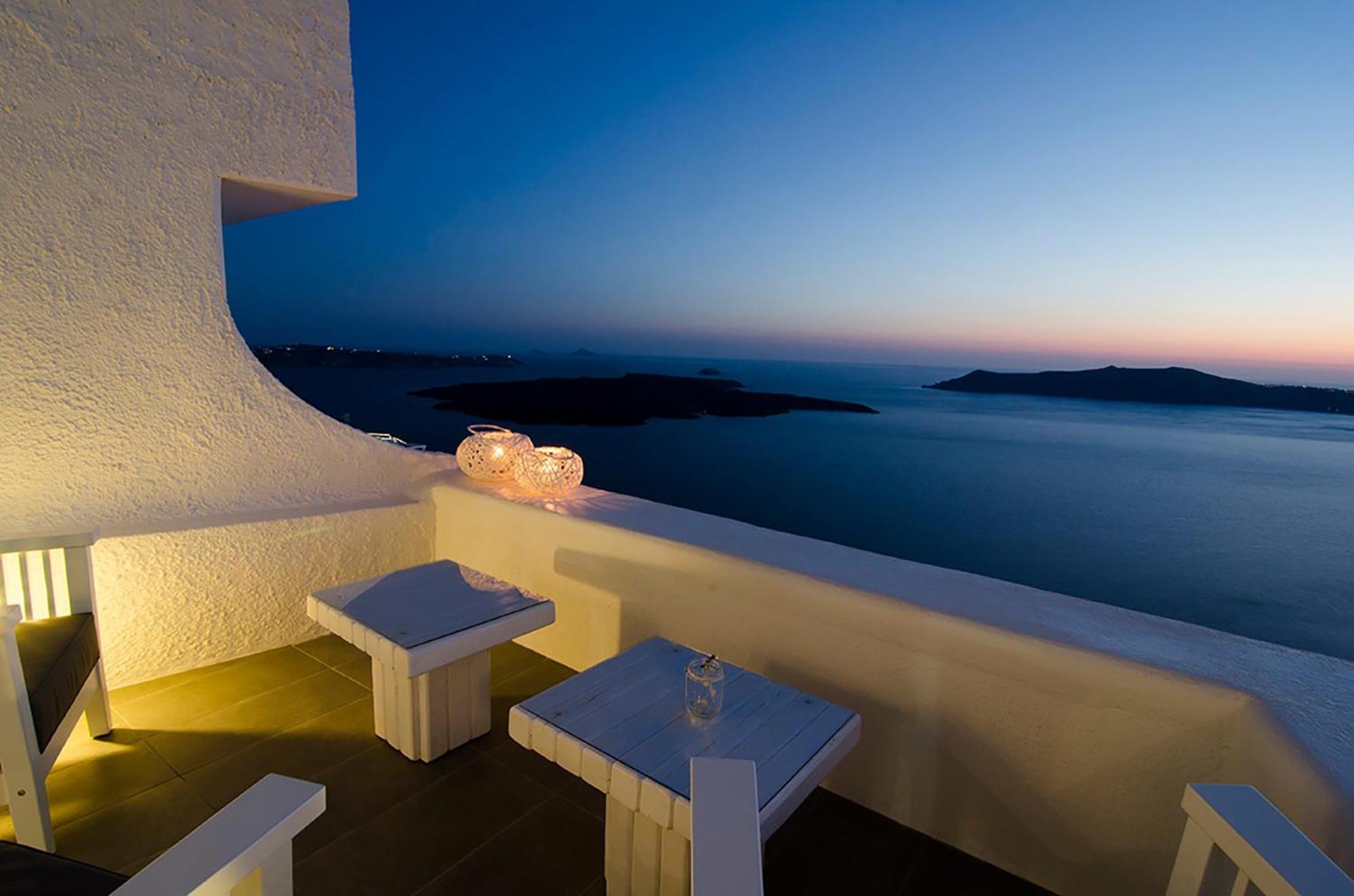 Aerino Villa Firostefani Buitenkant foto